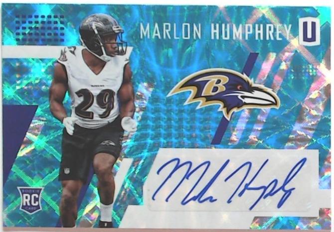 Marlon Humphrey [Autograph Teal] #224