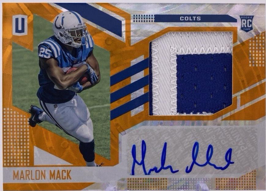 Marlon Mack [Autograph Jersey Orange] #319
