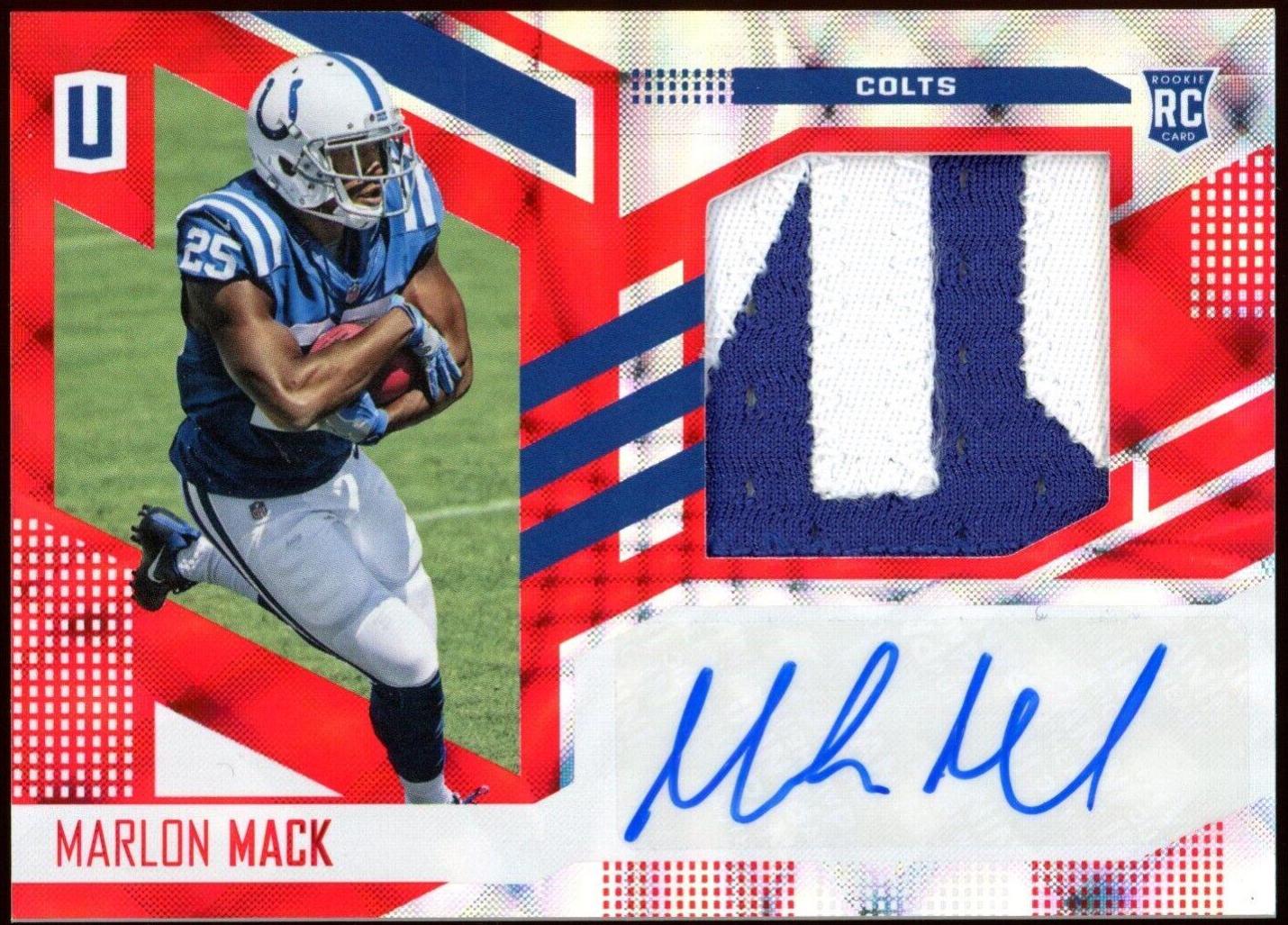 Marlon Mack [Autograph Jersey Red] #319