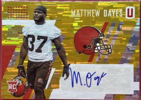 Matthew Dayes [Autograph Yellow] #204