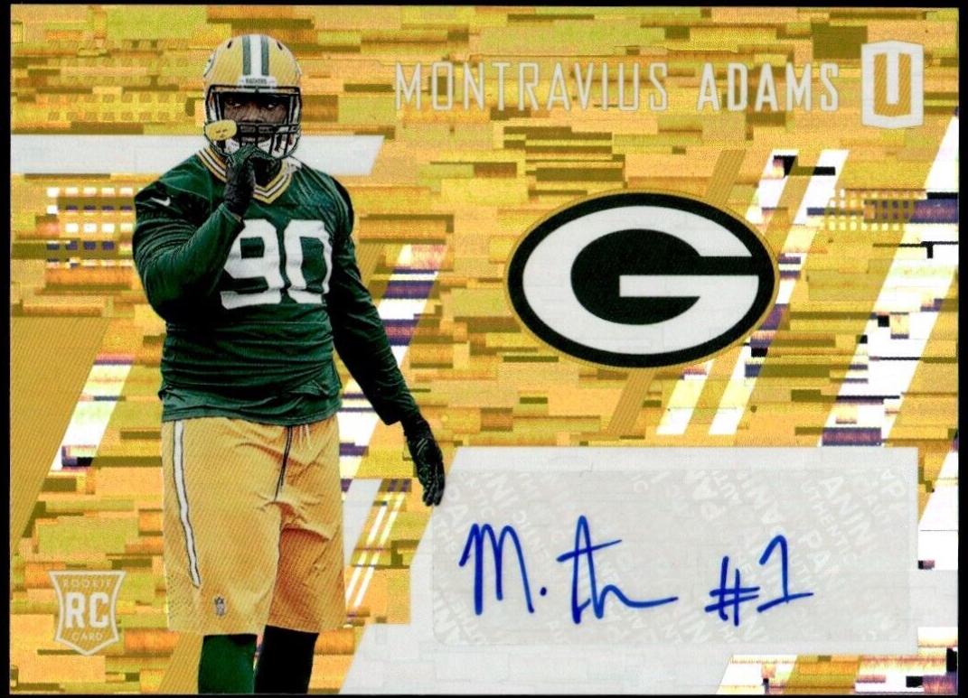Montravius Adams [Autograph Green] #275