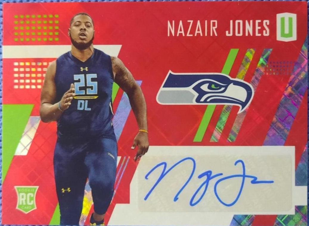 Nazair Jones [Autograph Red] #298