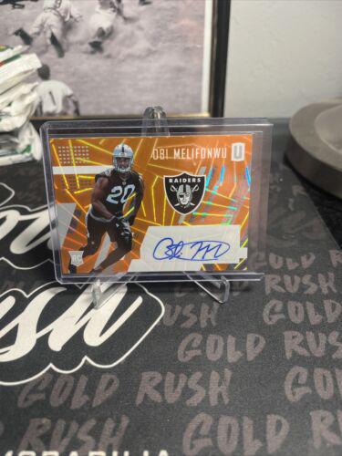 Obi Melifonwu [Autograph Orange] #214