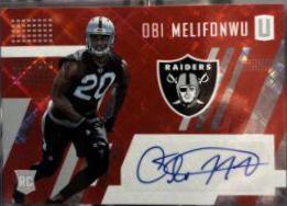 Obi Melifonwu [Autograph Red] #214