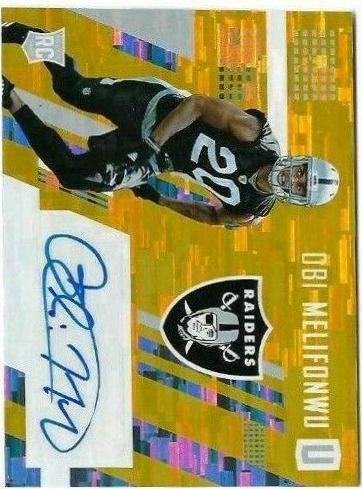 Obi Melifonwu [Autograph Yellow] #214