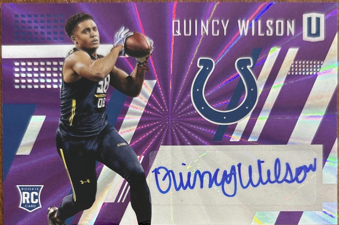 Quincy Wilson [Autograph Purple] #226