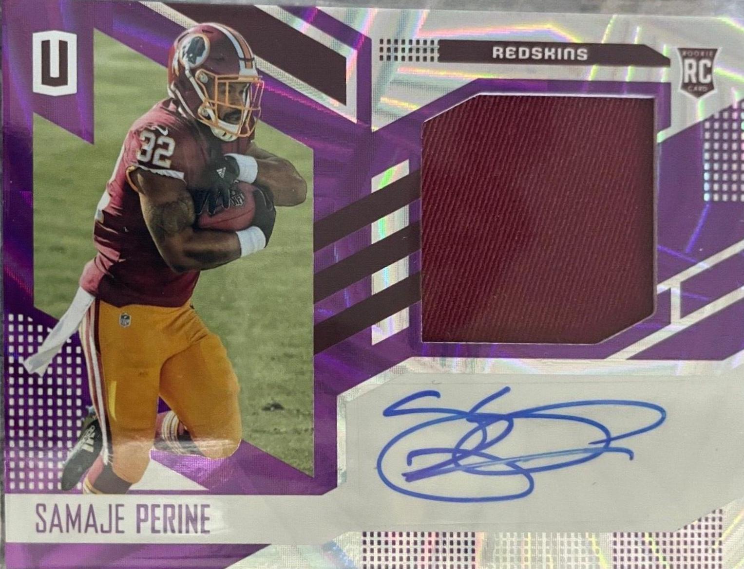 Samaje Perine [Autograph Jersey Purple] #312