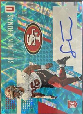 Solomon Thomas [Autograph Blue] #244