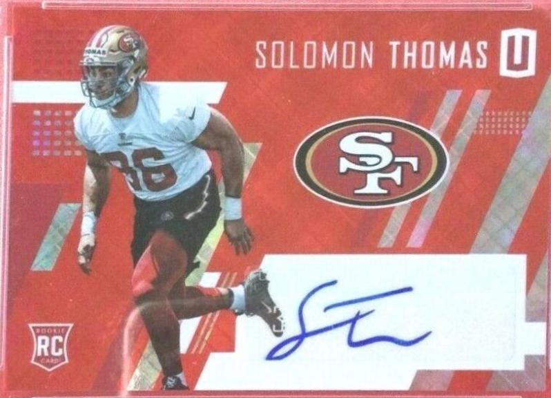 Solomon Thomas [Autograph Red] #244