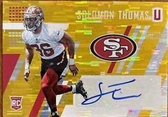 Solomon Thomas [Autograph Yellow] #244
