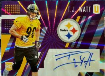 T.J. Watt [Autograph Purple] #255