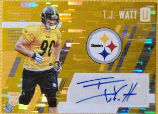 T.J. Watt [Autograph] #255