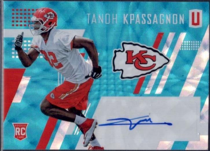 Tanoh Kpassagnon [Autograph Teal] #272