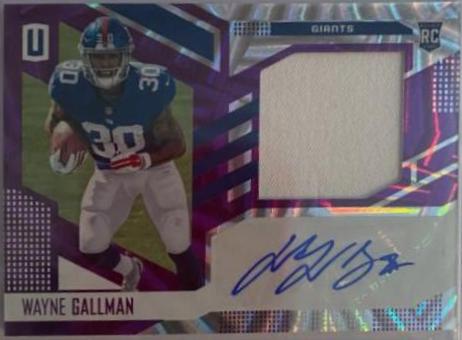 Wayne Gallman [Autograph Jersey Purple] #316