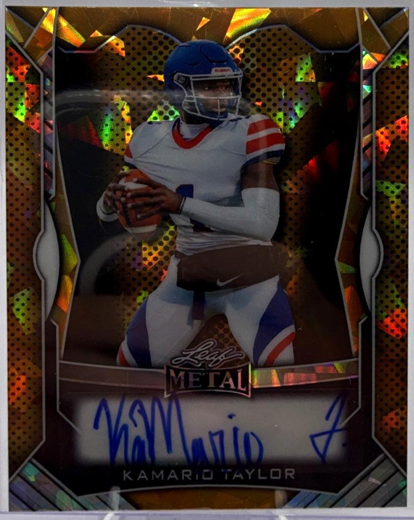 KaMario Taylor [Prismatic Gold Auto] #92L-KMT