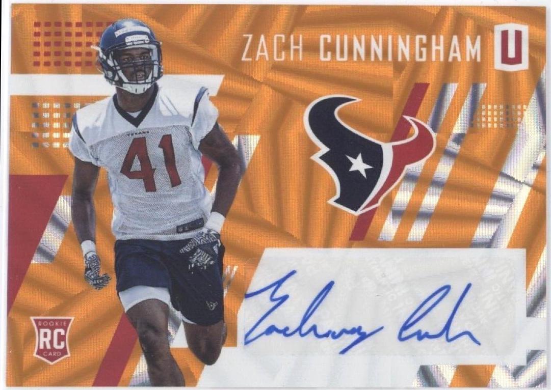 Zach Cunningham [Autograph Orange] #250