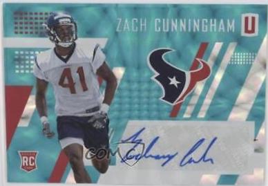 Zach Cunningham [Autograph Teal] #250