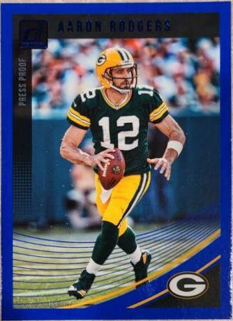 Aaron Rodgers [Press Proof Blue] #103