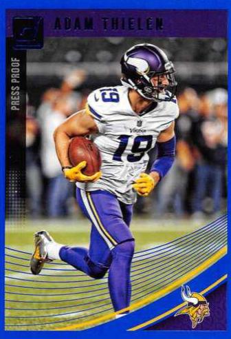 Adam Thielen [Press Proof Blue] #174