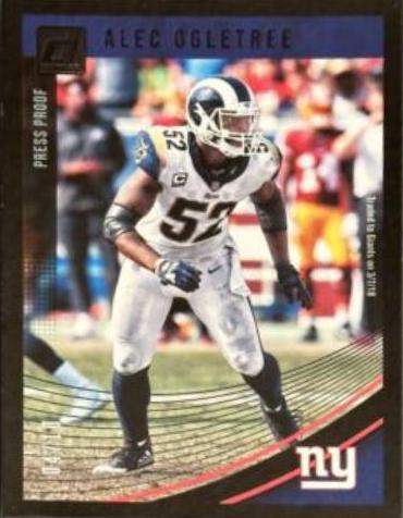 Alec Ogletree [Press Proof Black] #153