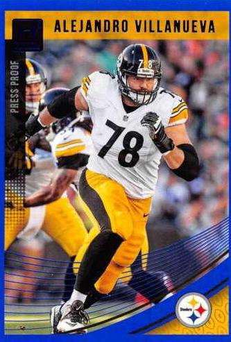 Alejandro Villanueva [Press Proof Blue] #245