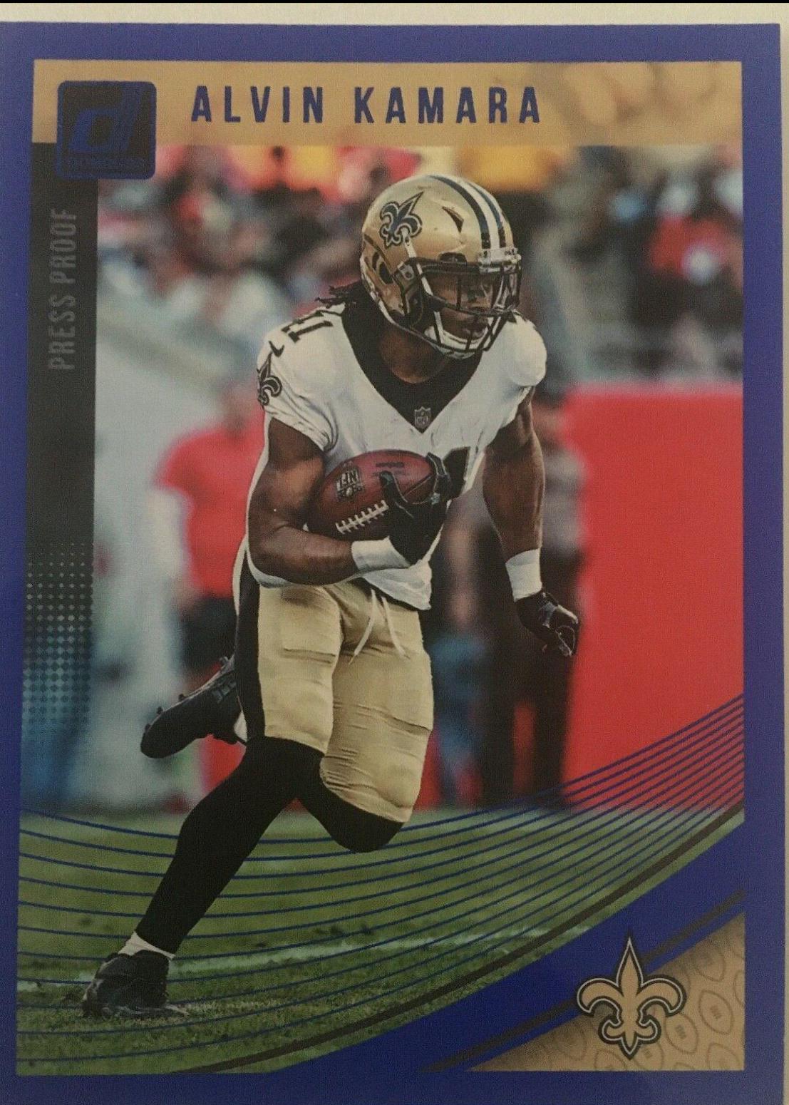 Alvin Kamara [Press Proof Blue] #196