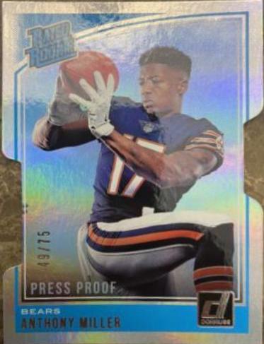 Anthony Miller [Press Proof Silver Die-Cut] #314