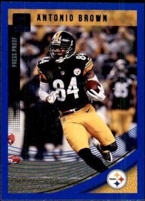 Antonio Brown [Press Proof Blue] #239