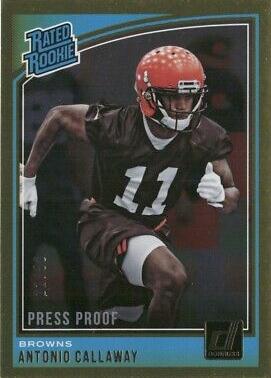 Antonio Callaway [Press Proof Gold] #341