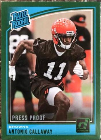 Antonio Callaway [Press Proof Green] #341