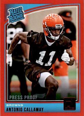 Antonio Callaway [Press Proof Red] #341
