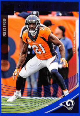 Aqib Talib [Press Proof Blue] #86