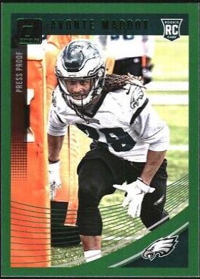 Avonte Maddox [Press Proof Green] #396