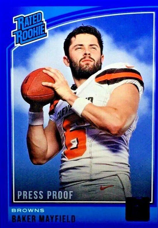 Baker Mayfield [Press Proof Blue] #303