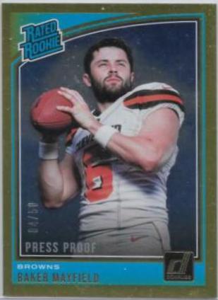 Baker Mayfield [Press Proof Gold] #303