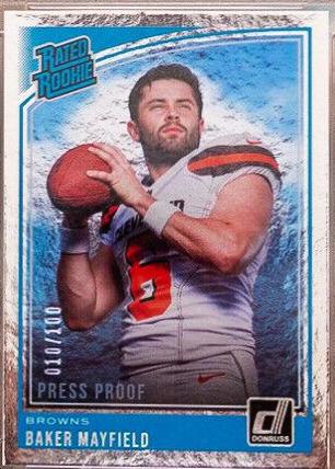Baker Mayfield [Press Proof Silver] #303