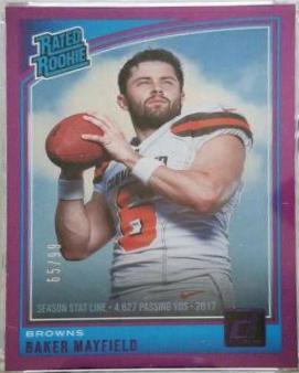 Baker Mayfield [Season Stat Line] #303
