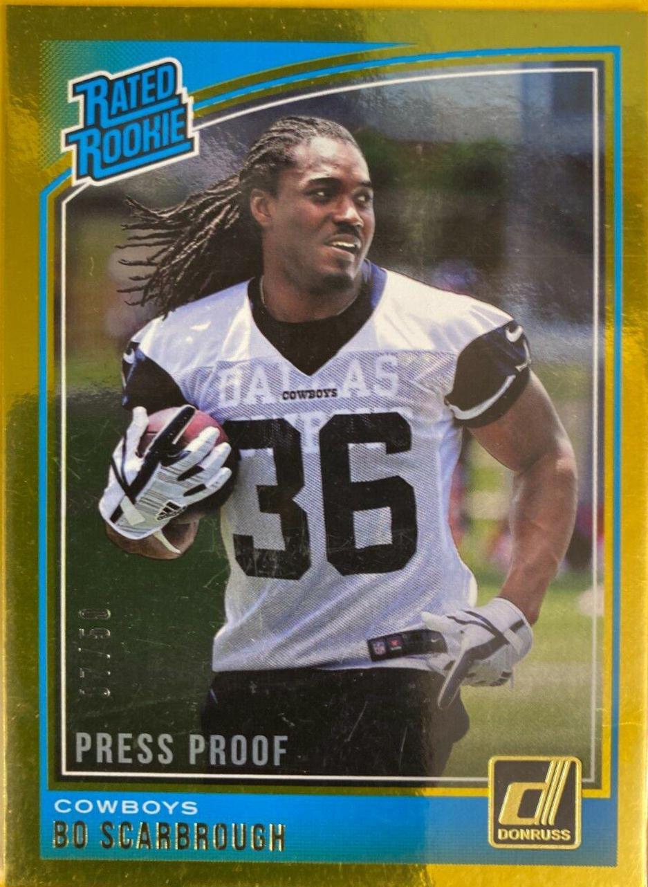 Bo Scarbrough [Press Proof Gold] #344