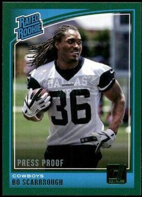 Bo Scarbrough [Press Proof Green] #344