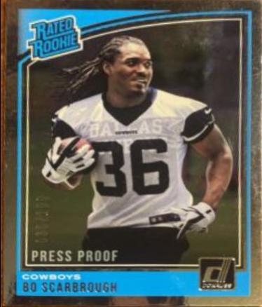 Bo Scarbrough [Press Proof Silver] #344