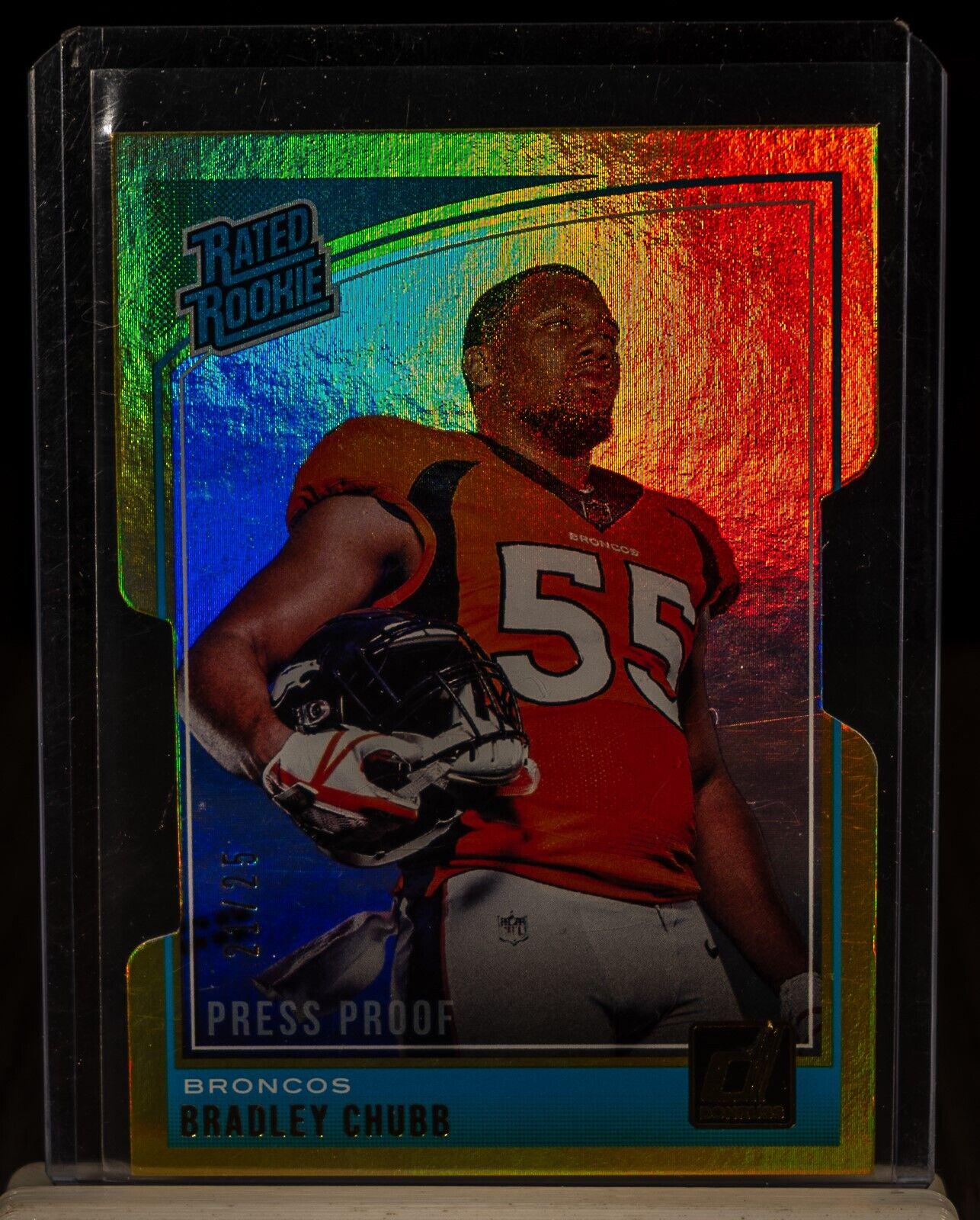 Bradley Chubb [Press Proof Gold Die-Cut] #319
