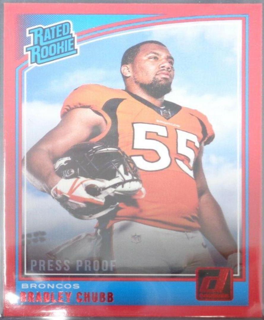 Bradley Chubb [Press Proof Red] #319