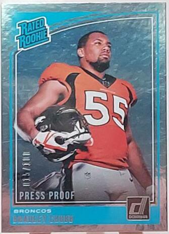 Bradley Chubb [Press Proof Silver] #319