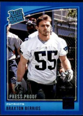 Braxton Berrios [Press Proof Blue] #342