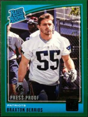 Braxton Berrios [Press Proof Green] #342