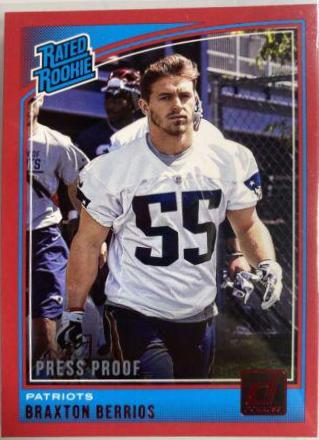 Braxton Berrios [Press Proof Red] #342