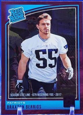 Braxton Berrios [Season Stat Line] #342