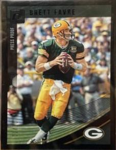 Brett Favre [Press Proof Black] #110