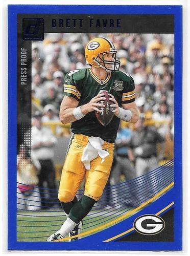 Brett Favre [Press Proof Blue] #110