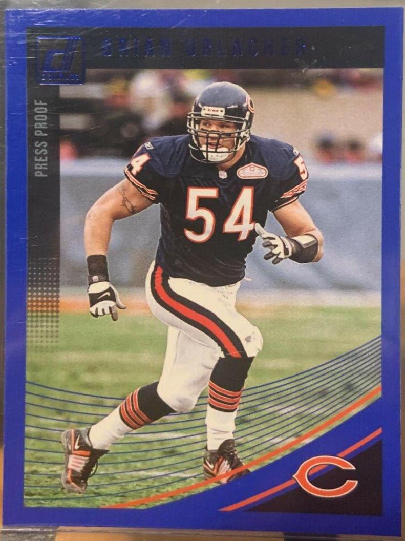 Brian Urlacher [Press Proof Blue] #73